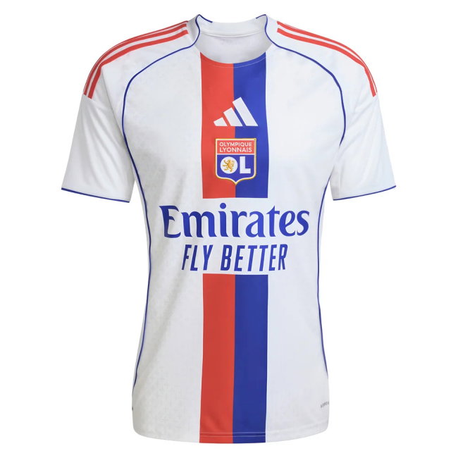 2025-2026 Olympique Lyon Home Shirt (Niakhate 19)-SoccerKits Hub | Buy Soccer Jerseys Online